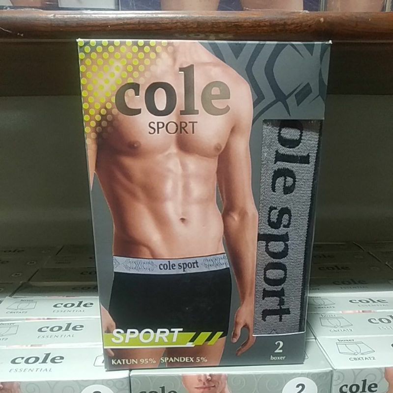cole - celana dalam BOXER PRIA KOLEKSI TERBARU Cole - isi 2pcs