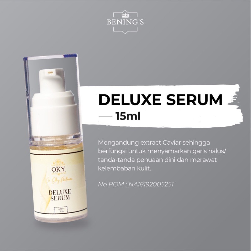 Bening's Deluxe Serum Anti Aging Benings Skincare (Benings Clinic)