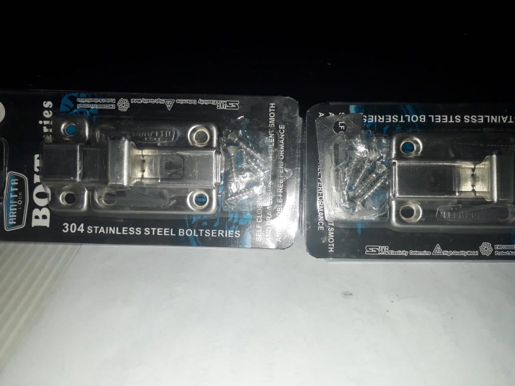 Grendel Kotak Pintu Kamar Mandi Bolt Ss Stainless Steel 304 B