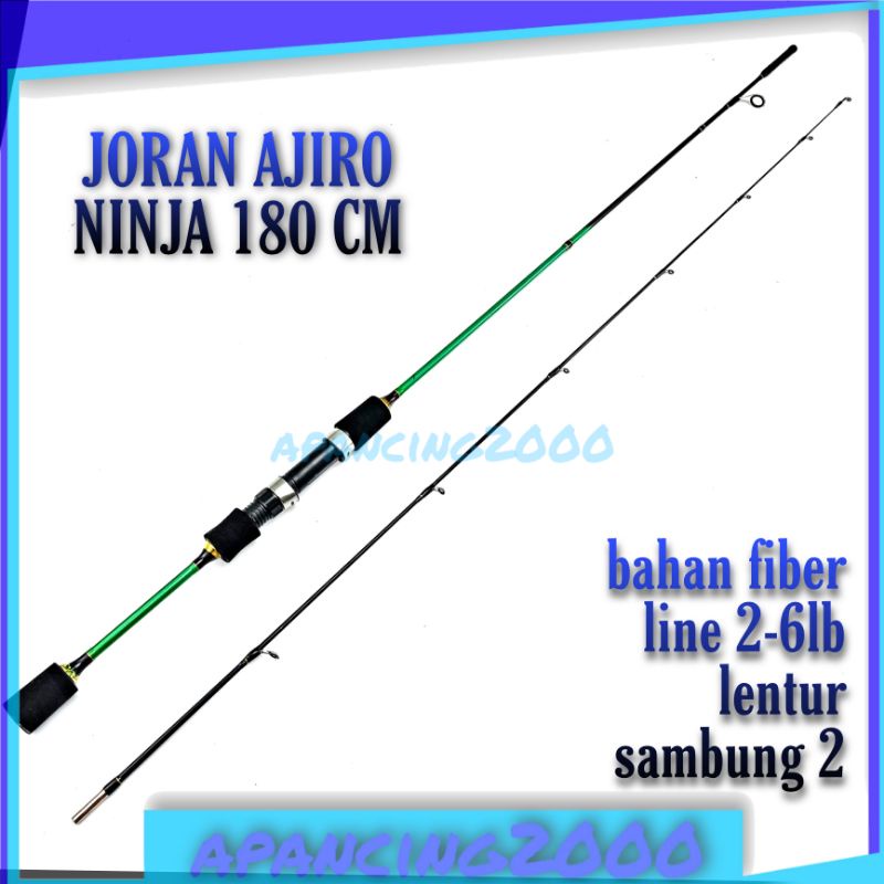 joran ul ultralight ajiro ninja 180 cm grosir