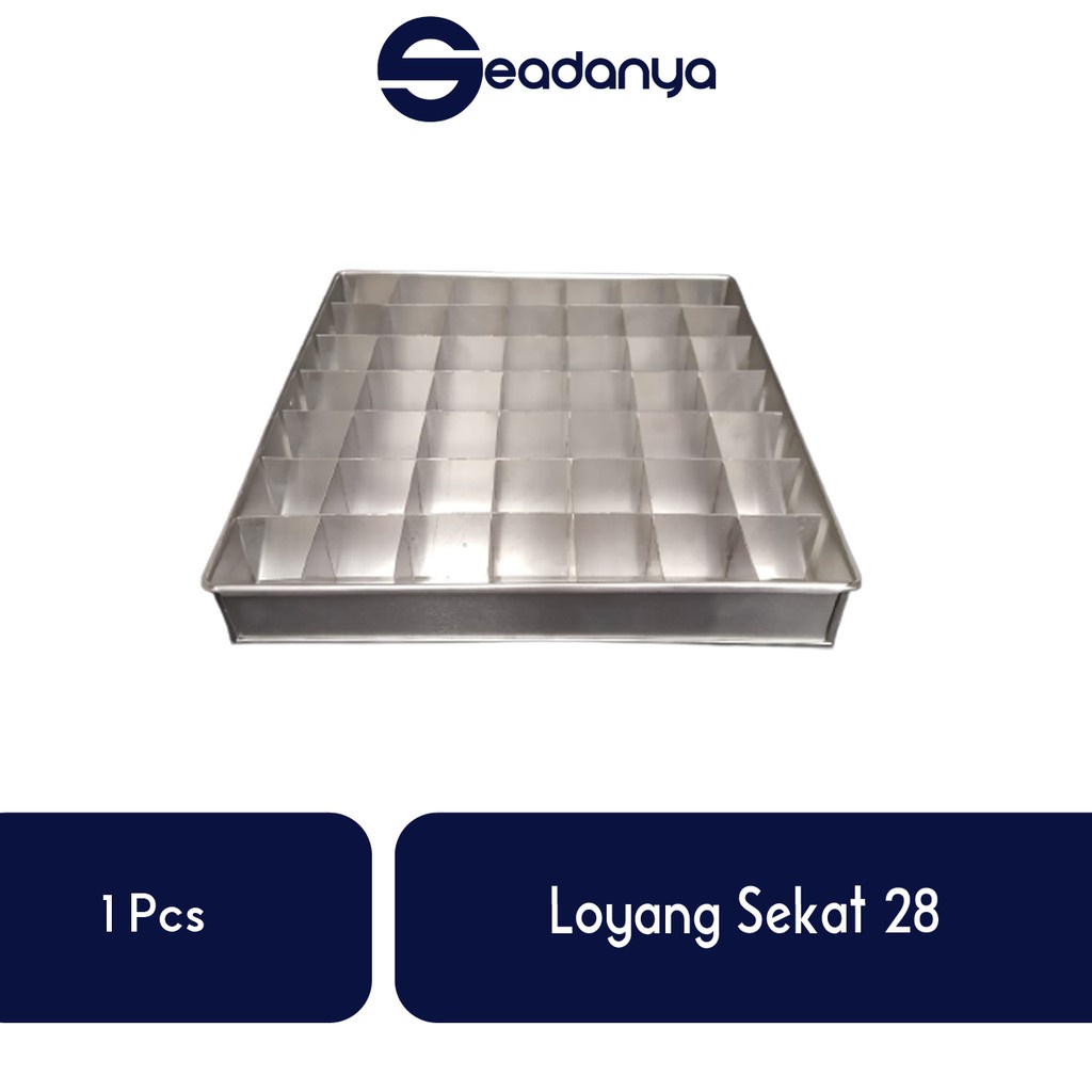 

Loyang Sekat 28-Loyang Sekat/Loyang Sekat Terbaru/Loyang/Loyang Ukuran 28/Loyang Terlaris/Loyang Sekat Termurah