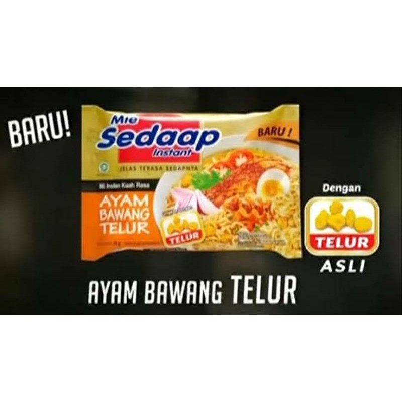 

mie sedap ayam bawang telor