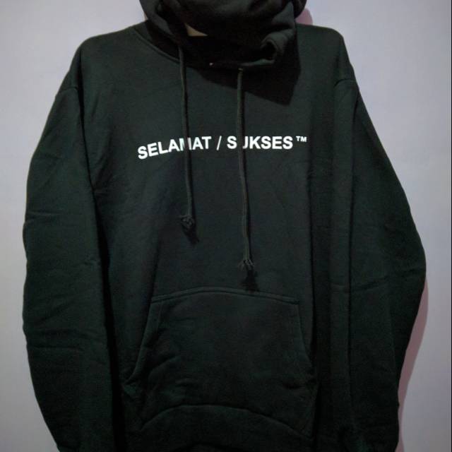 Hoodie Feast Selamat/Sukses Black