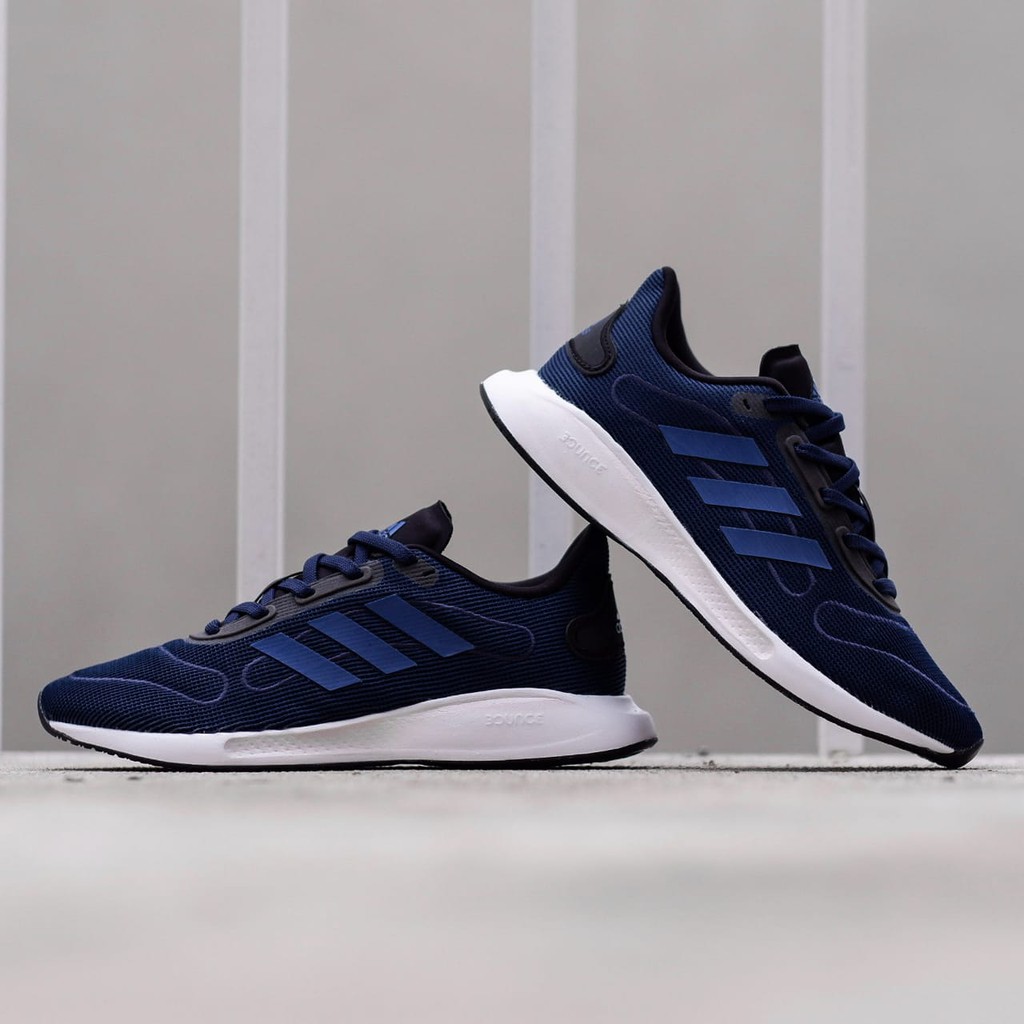 SEPATU PRIA ADIDAS GALAXAR BOUNCE MIDNIGHT NAVY