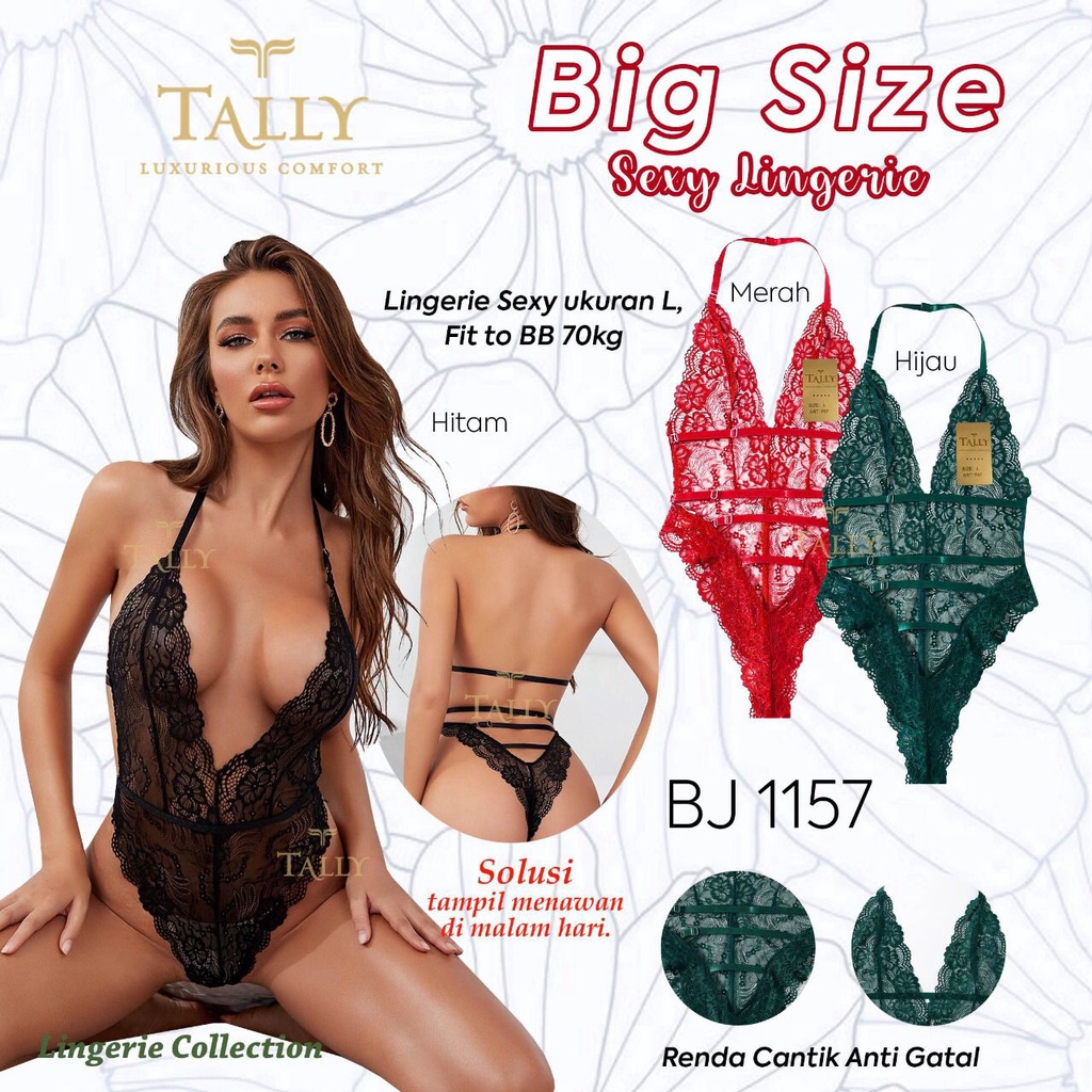 LINGERIE TALLY 1157 SIZE JUMBO