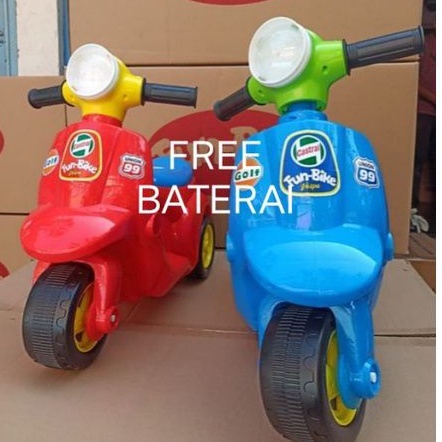 Vespa fun-bike/Mini Vespa mainan anak/mainan anak outdour