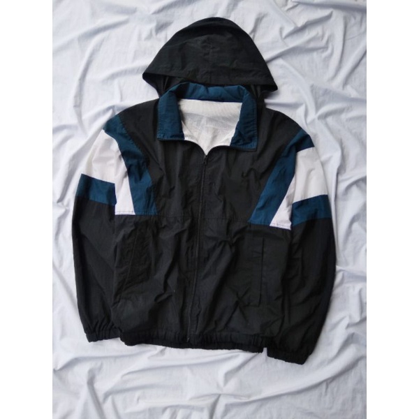 jacket colorblock by GU japan original