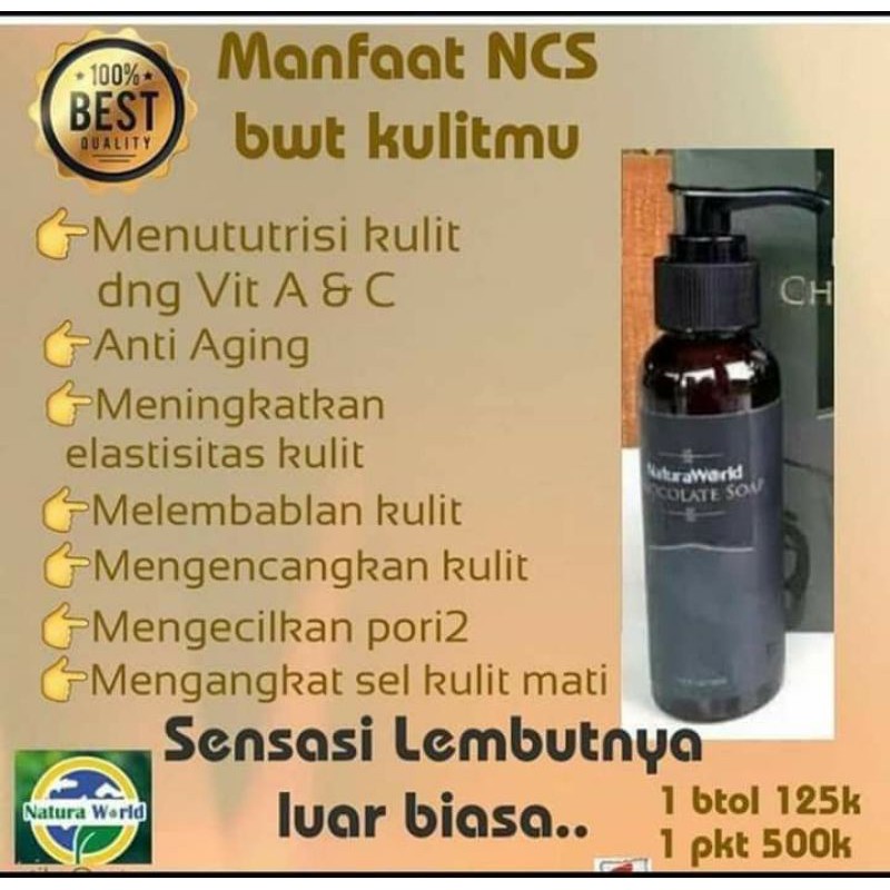 

Natura chocolate soap