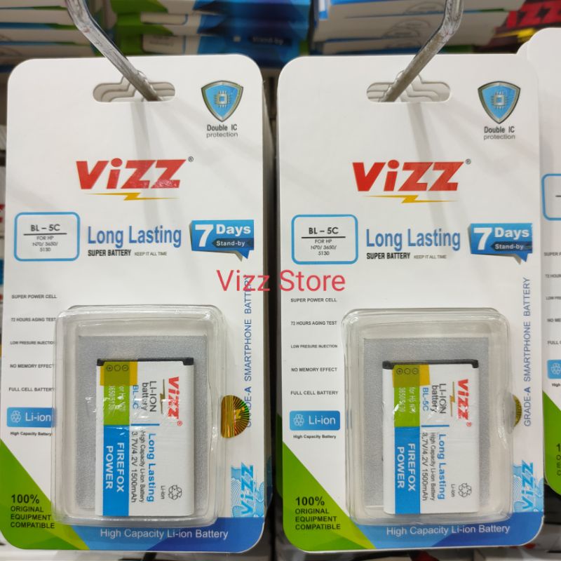 Baterai Batre Nokia Vizz BL5C Original Vizz