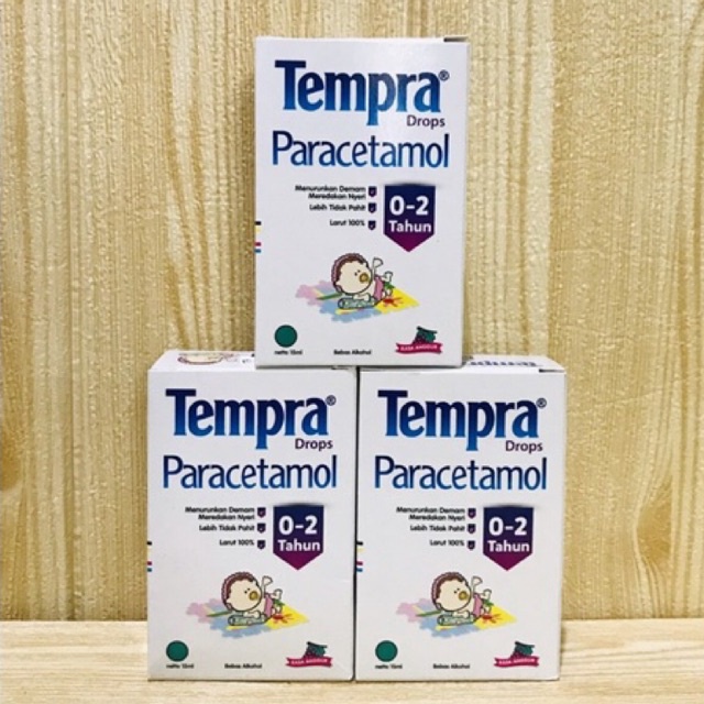 TEMPRA SIRUP 60 ML | TEMPRA FORTE 60 ML | TEMPRA DROPS 15 ML | Menurunkan Demam | Meringankan Nyeri