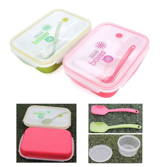 [UNIK88] KOTAK 415 Lunch Box Kotak Makan Sup Yooyee 4 Sekat bento kotak bekal