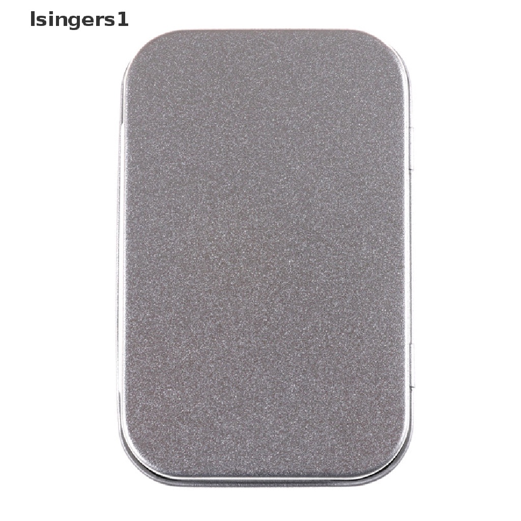 (lsingers1) Kotak Penyimpanan Koin / Permen / Kunci Model Flip Bahan Metal Ukuran 95x60 X 20mm