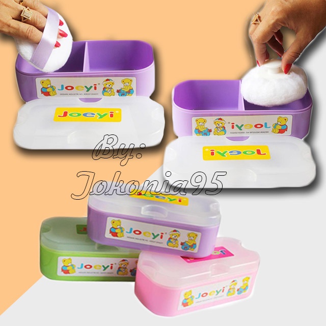 Tempat Bedak Bayi 2 in 1 Joeyi Anti Pecah