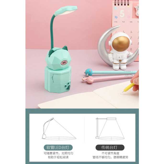 DianDi Lampu Meja Belajar USB Desk Lamp Desain Unik - SQ2226