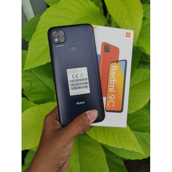 Redmi 9c Ram 3/32Gb second / bekas / preloved Murah kemulusan 97% (ada bekas silocon)