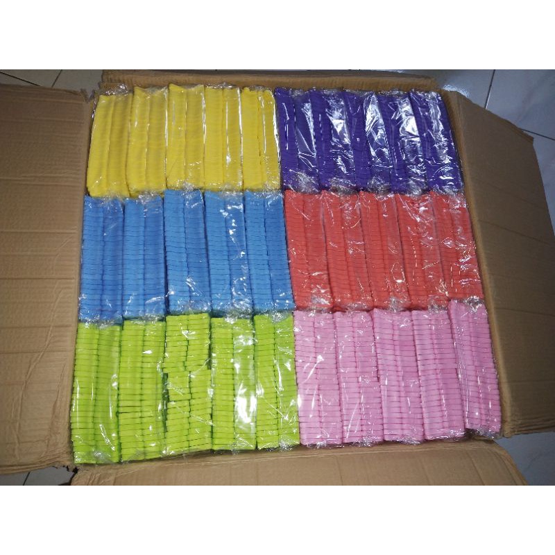 1 pasang spons pemisah jari kaki tangan / Nail Separator toe / Nail Divider Cotton Toe