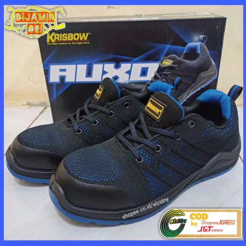 Sepatu Safety Shoes Krisbow Auxo model sneakers