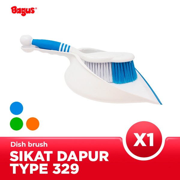 Bagus Sikat dan Pengki Pembersih Debu (Dustpan and Brush Set) Tipe 329