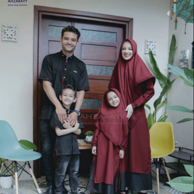 Family set#gamis couple valdya#Koko couple ahzarayy#koko alfath ahzarayy#kemeja koko#
