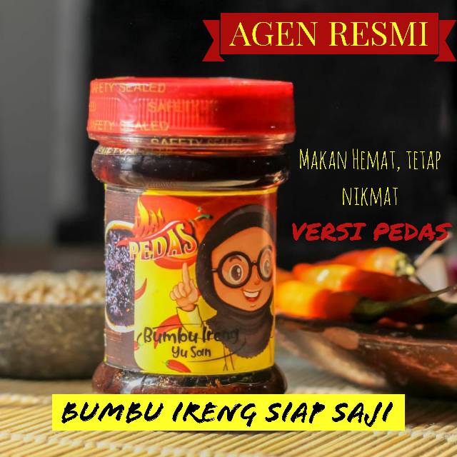 

BUMBU IRENG YU SAN / SAMBAL PEDAS BUMBU SIAP SAJI