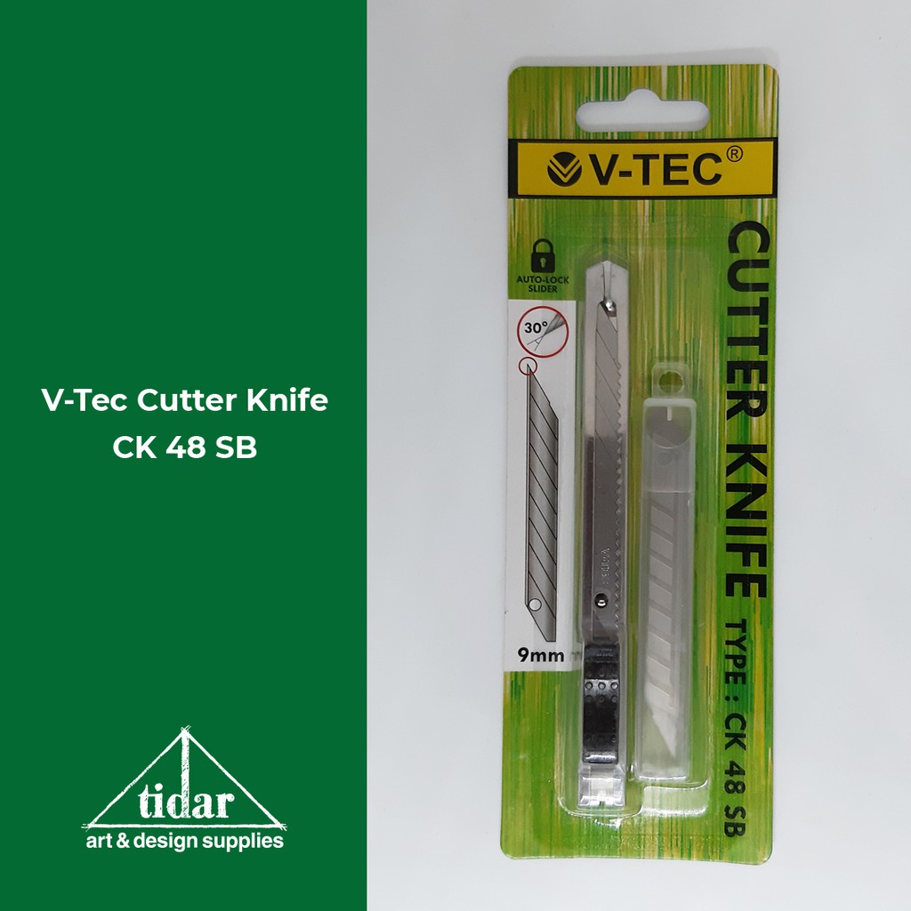 

V-Tec Cutter Knife CK 48 SB / Art Knife 30 Derajat