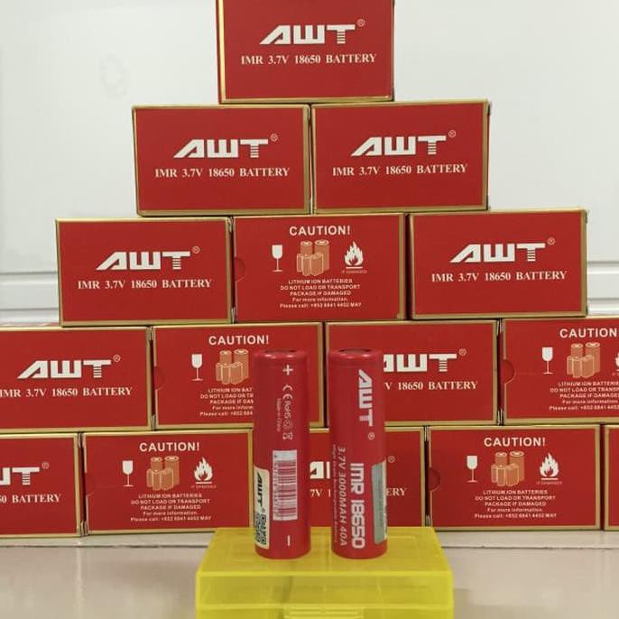 Sale Battery Awt 18650 3000Mah 40A / Awt Baterai 18650 3000Mah Terbaru