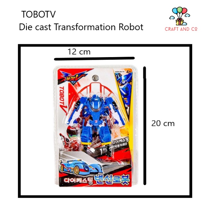 Mainan robot Tobot V tobot v die cast transformation transformasi robot Speed, Monster ORI korea