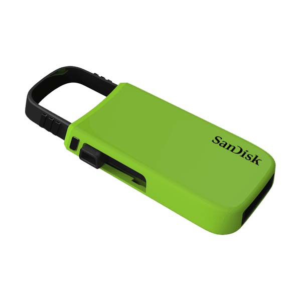 SanDisk Cruzer U USB Flash Disk 32 GB - Hijau