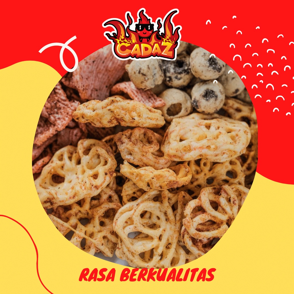 BASRENG STIK PEDAS & ASIN 100 GRAM / BAKSO BASO GORENG STIK STICK PEDES CEMILAN KILOAN MURAH-3