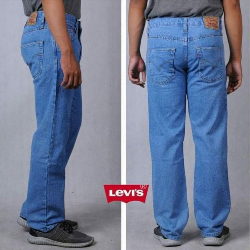 CELANA PANJANG JEANS MODEL STANDAR PRIA DEWASA LVS