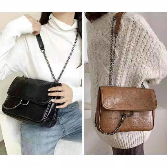 Tas Selempang Wanita Soft Rocker Crossbody  #144