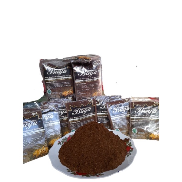 

bumbu sate berat 50g tanpa bahan pengawet & penyedap