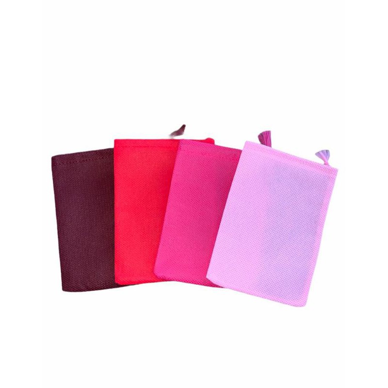 

pouch kantong serut spunbon uk 12.5 x 9 cm