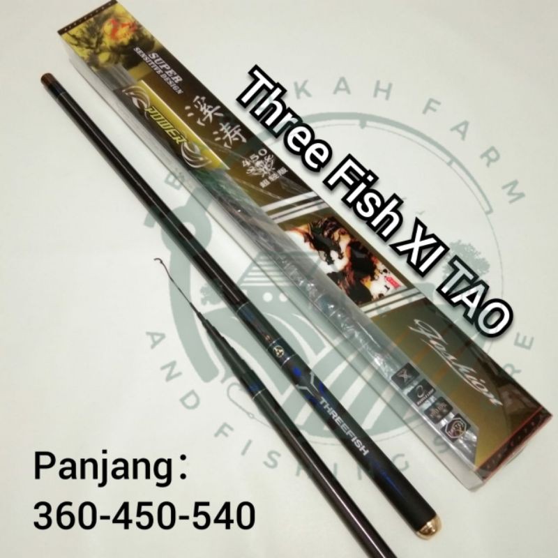 Joran Tegek Three Fish XI TAO 360-450