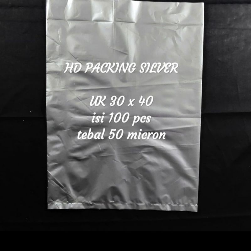 HD packing silver ukuran 30x40