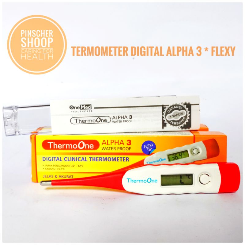 TERMOMETER DIGITAL ALPHA 3 FLEXY / LENTUR