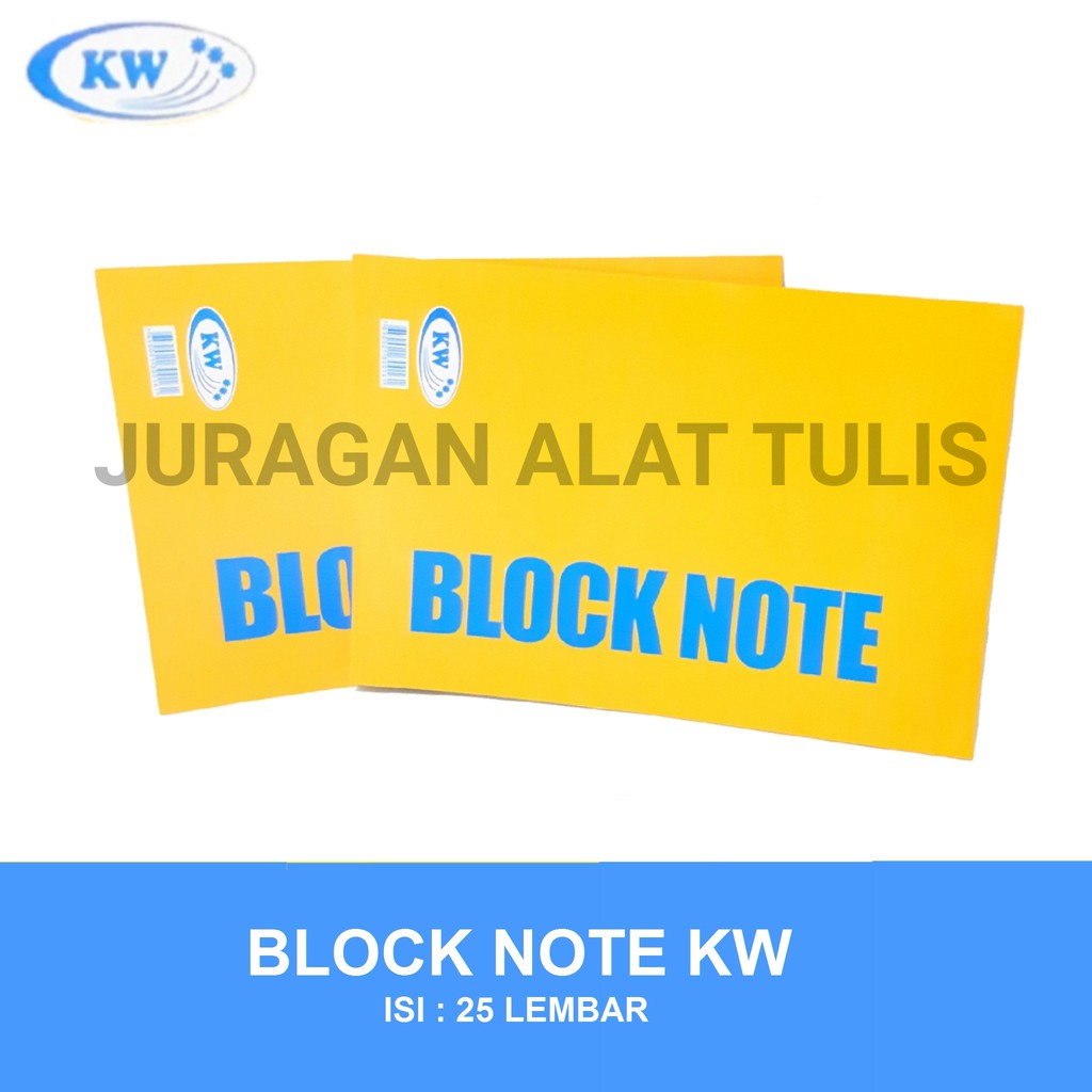 

WRITING PAD / BLOCK NOTES / NOTEBOOK / NOTEPAD KW B5 GARIS / POLOS