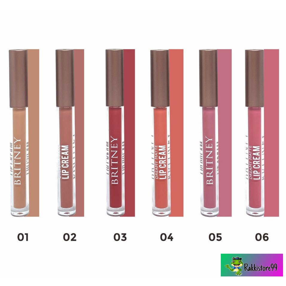 ❣️Rakkistore99❣️Purbasari Britney Dreamy Matte Lip Cream