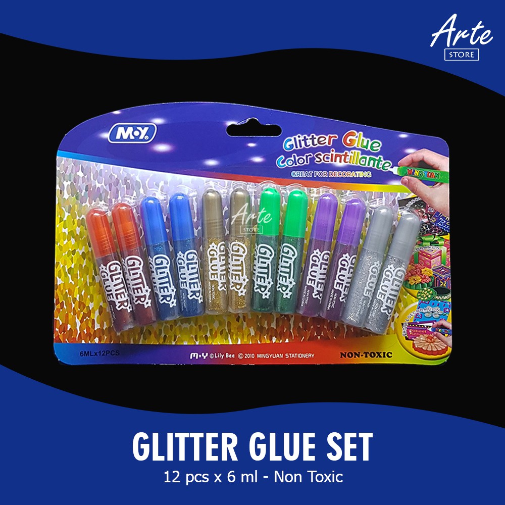 Lem Glitter Glue Set