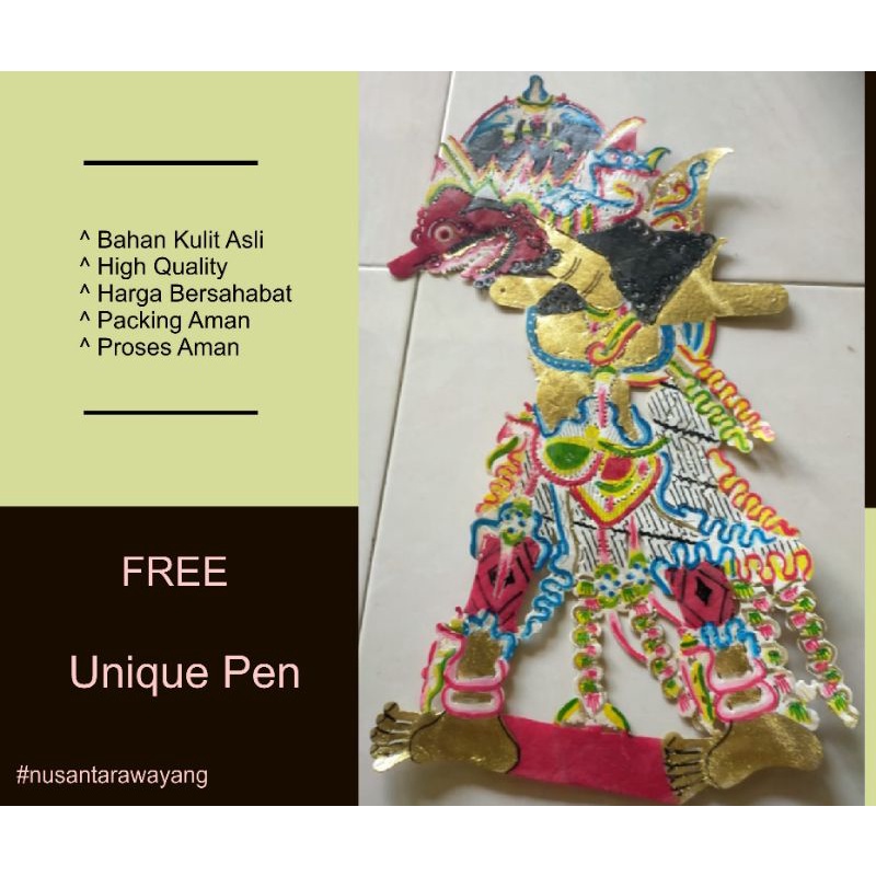 Wayang Kulit Buto Raton Standar Dalang