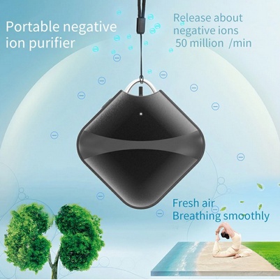 Ultra Air Purifiers Dpt Dipakai Kalung Mini Portabel USB Negatif Ion Generator Kebisingan