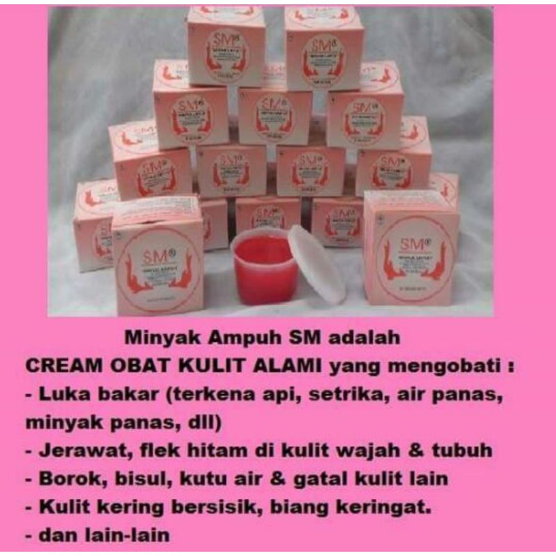 SM MINYAK AMPUH SERBAGUNA//SALEP KULIT EKSIM PANU JERAWAT