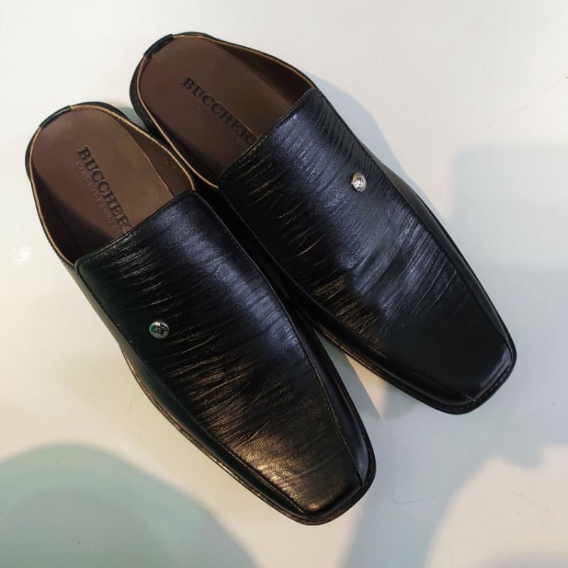 SEPATU SENDAL SLOP PRIA KULIT BUCCHERI ORI