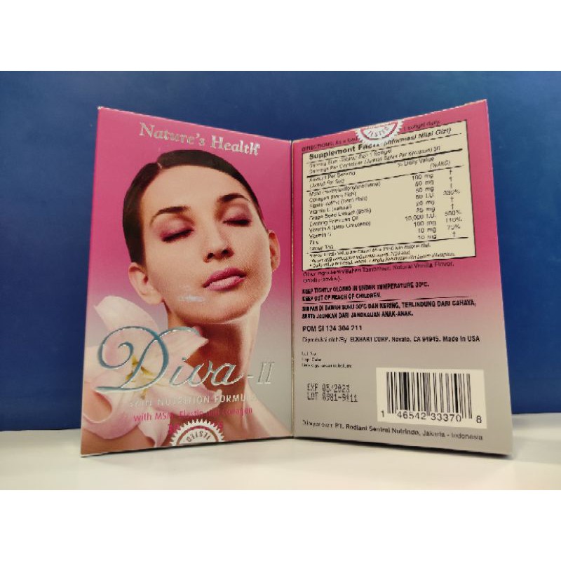 Nature's Diva - II skin nutrition formula
