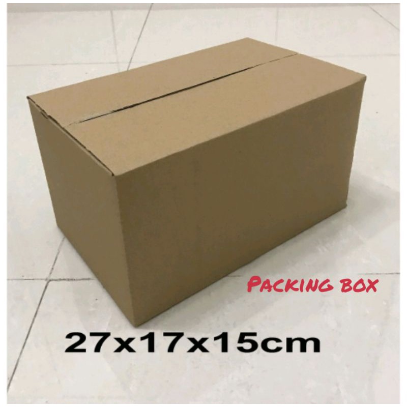 

kardus ukuran 27x17x15 cm box packing/aksesoris dll ST