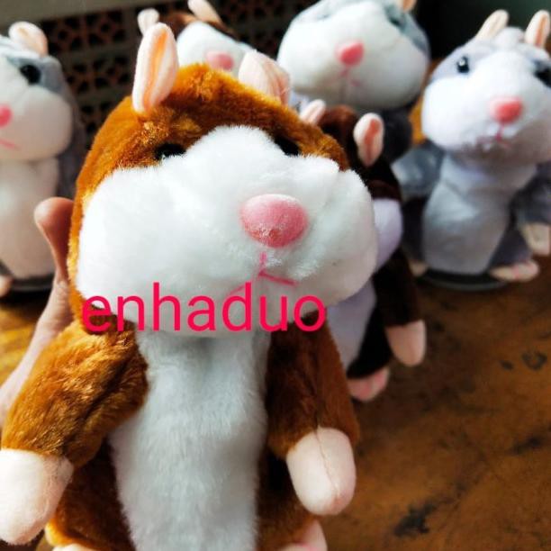 TG-423>> MAINAN BONEKA HAMSTER BISA NGOMONG LUCU bestseller