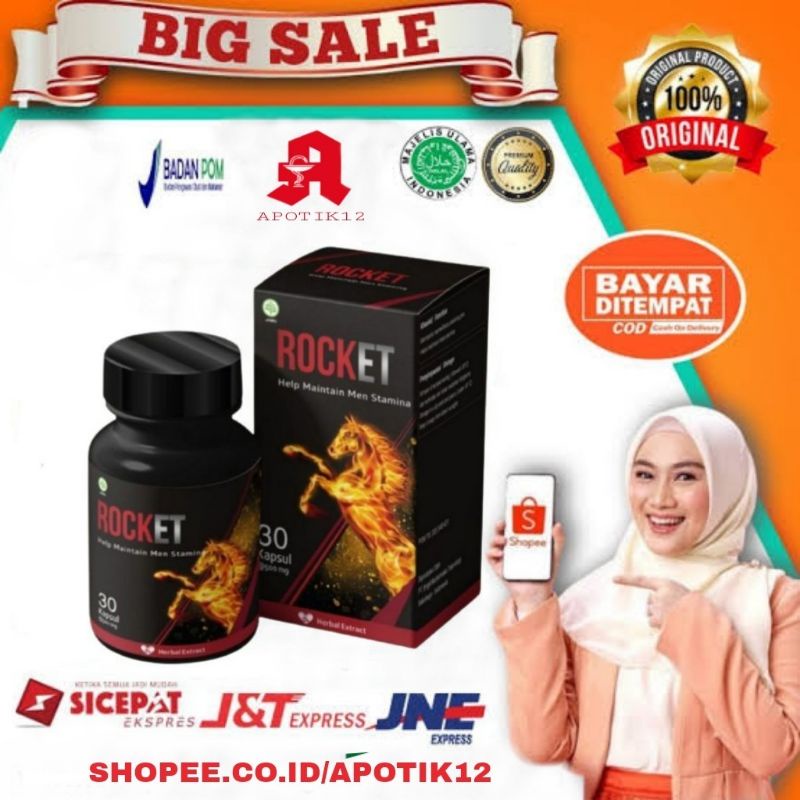 PROMO OBAT ROCKET ASLI ORIGINAL HASIL CEPAT
