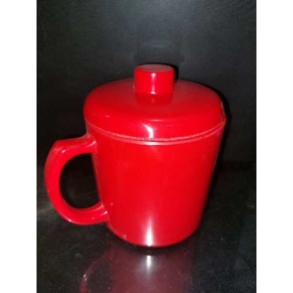 Gelas Melamin Gagang Besar Tutup Golden Dragon