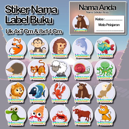 

Stiker hello kitty helo kity kiti animasi kucing lucu cute Karakter Lucu Custom Lebel Nama cromo murah 20 Varian berbeda Sticker Pelajaran Mapel buku anak sekolah No 3