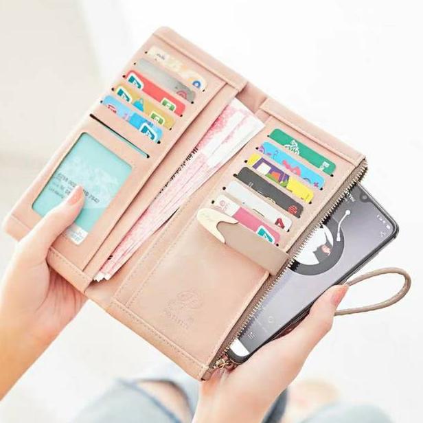 Prettyzys - Ori - Fressia Long Wallet - Dompet Wanita - Dompet Panjang - Dompet Kartu